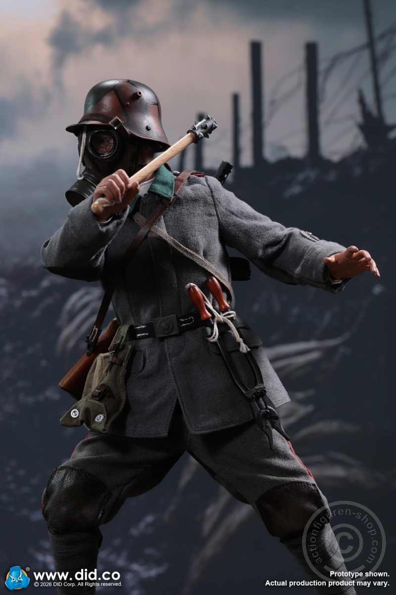 Bodo - WW I German Army Stormtrooper Infantry - in 1/6 scale