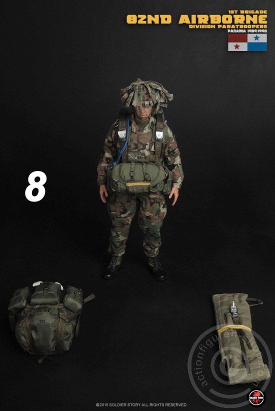 SSt089-61 82nd Airborne Paratrooper Panama 89-90