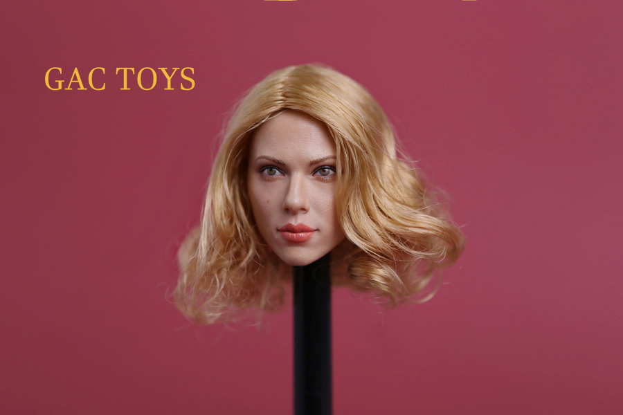 Female Head - blond Hair