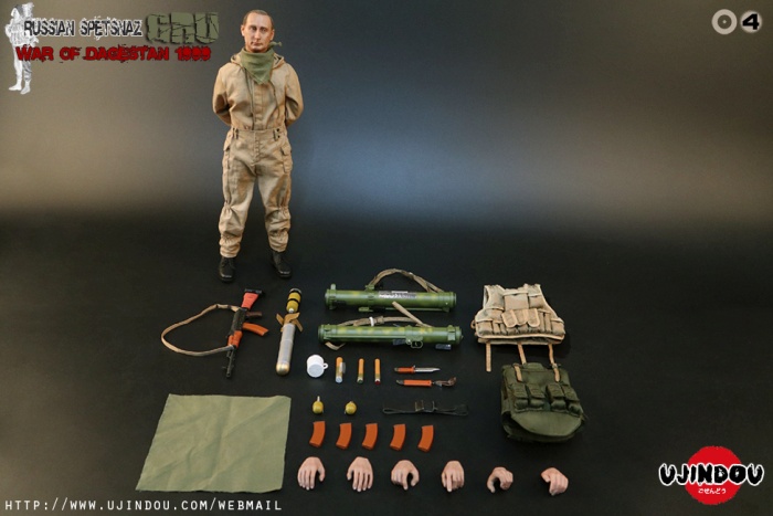 BBTUD9004-44 Vladimir - RUSSIAN SPETSNAZ GRU - WAR OF DAGESTAN 1999