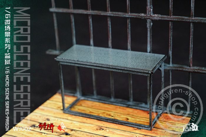 Prison Sceene Diorama w/ Bench