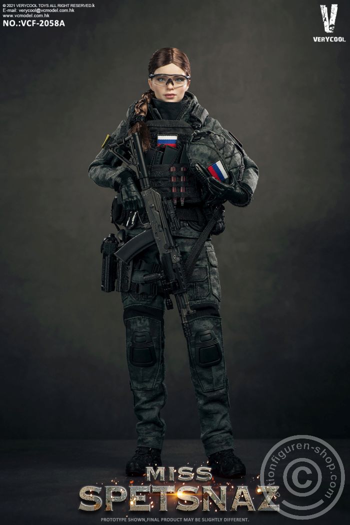 VCF2058A-05 Miss Spetsnaz 2.0 in MCB Camouflage - black Vest