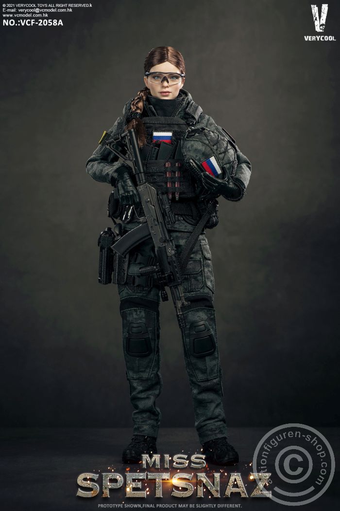 Miss Spetsnaz 2.0 in MCB Camouflage - black Vest