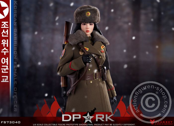 FS73040-19 North Korea - DPRK - Female Soldier