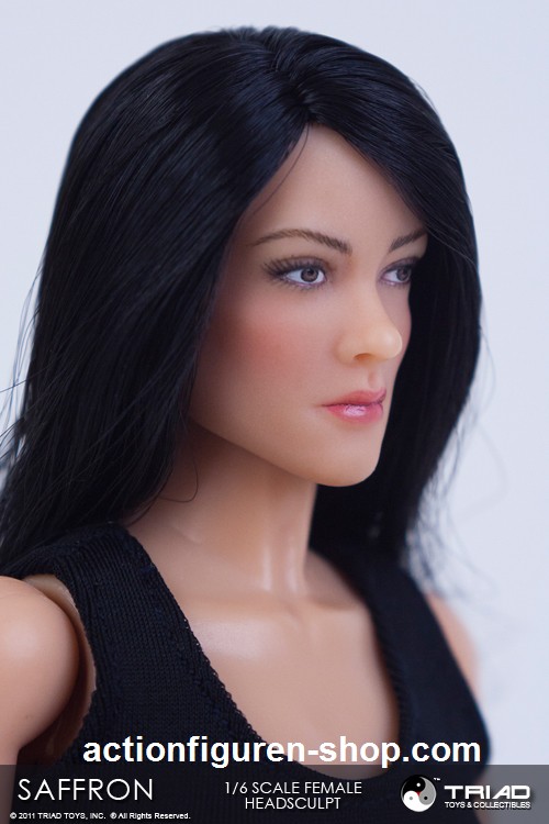 Saffron - Black Hair w/ Brown Eyes