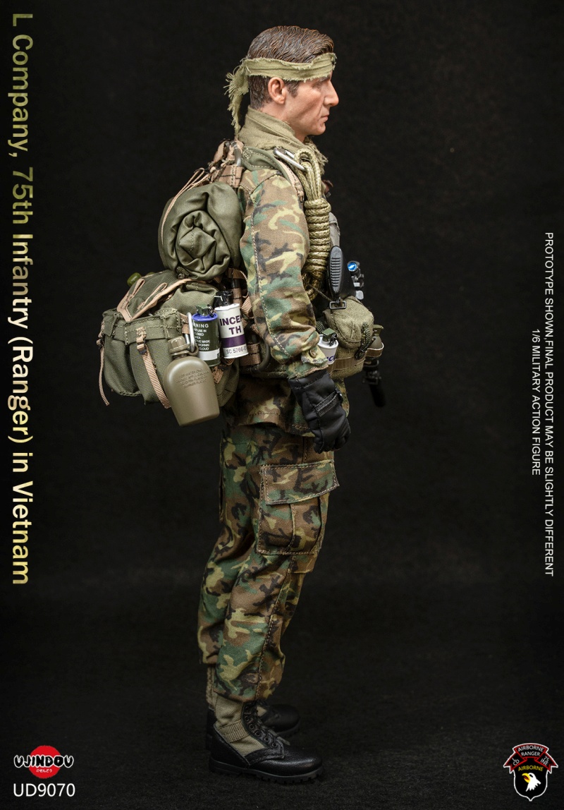 U.S. ARMY L Company - 75th Infantry (Ranger) in Vietnam - in 1/6 scale