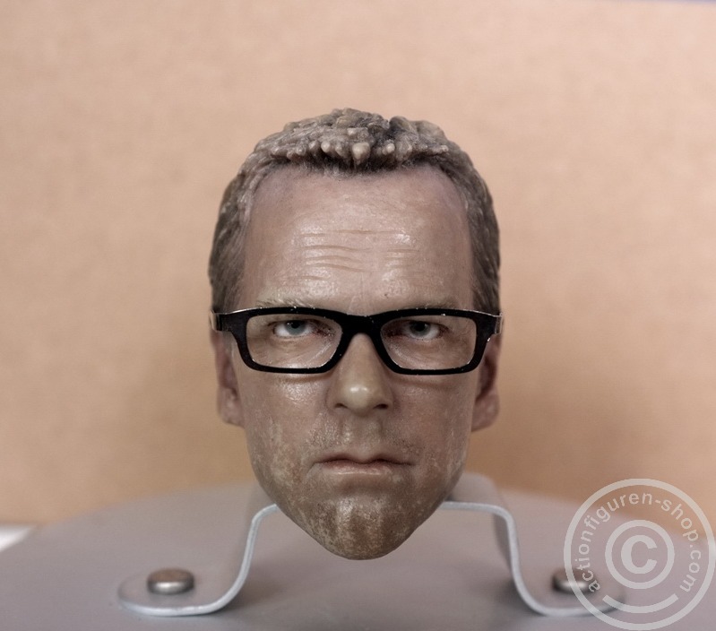 Brille - metall - 1/6 scale