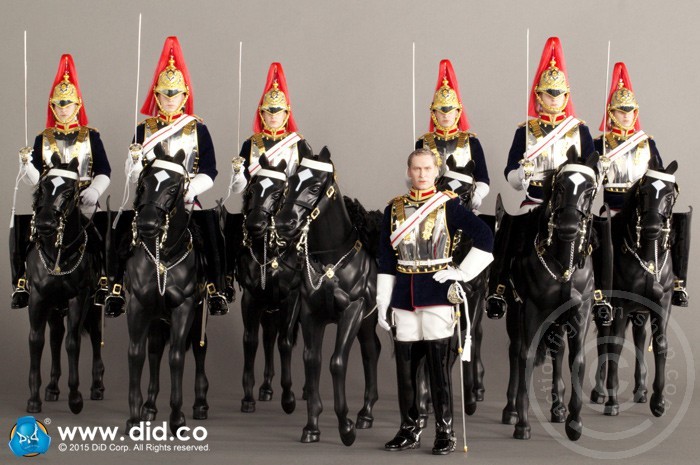 Blues and Royals mit Pferd - Show Exclusive