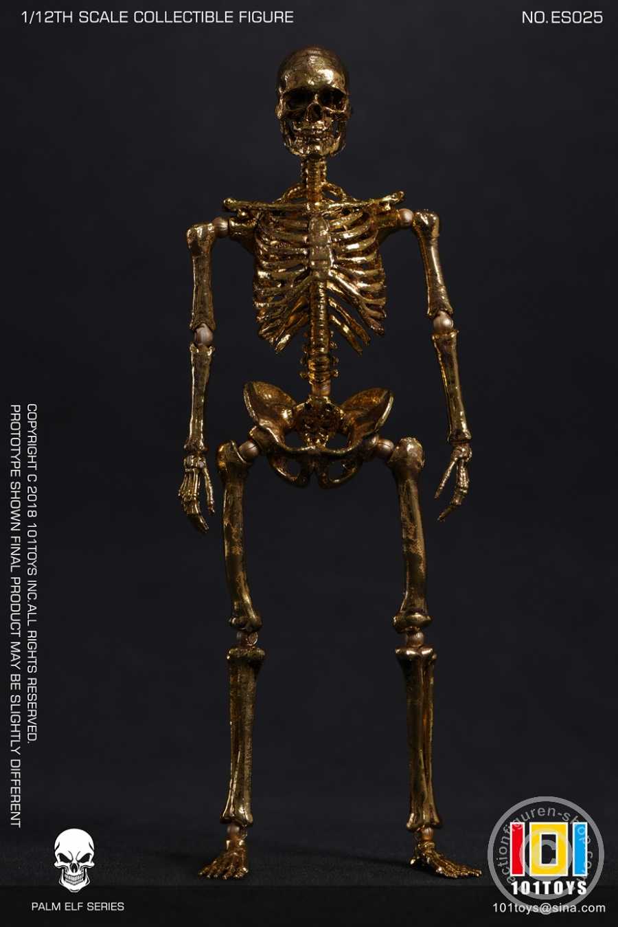 Palm Elf Series - Skeleton Frame Body - Limited Edition Gold double Set - in 1/12 scale