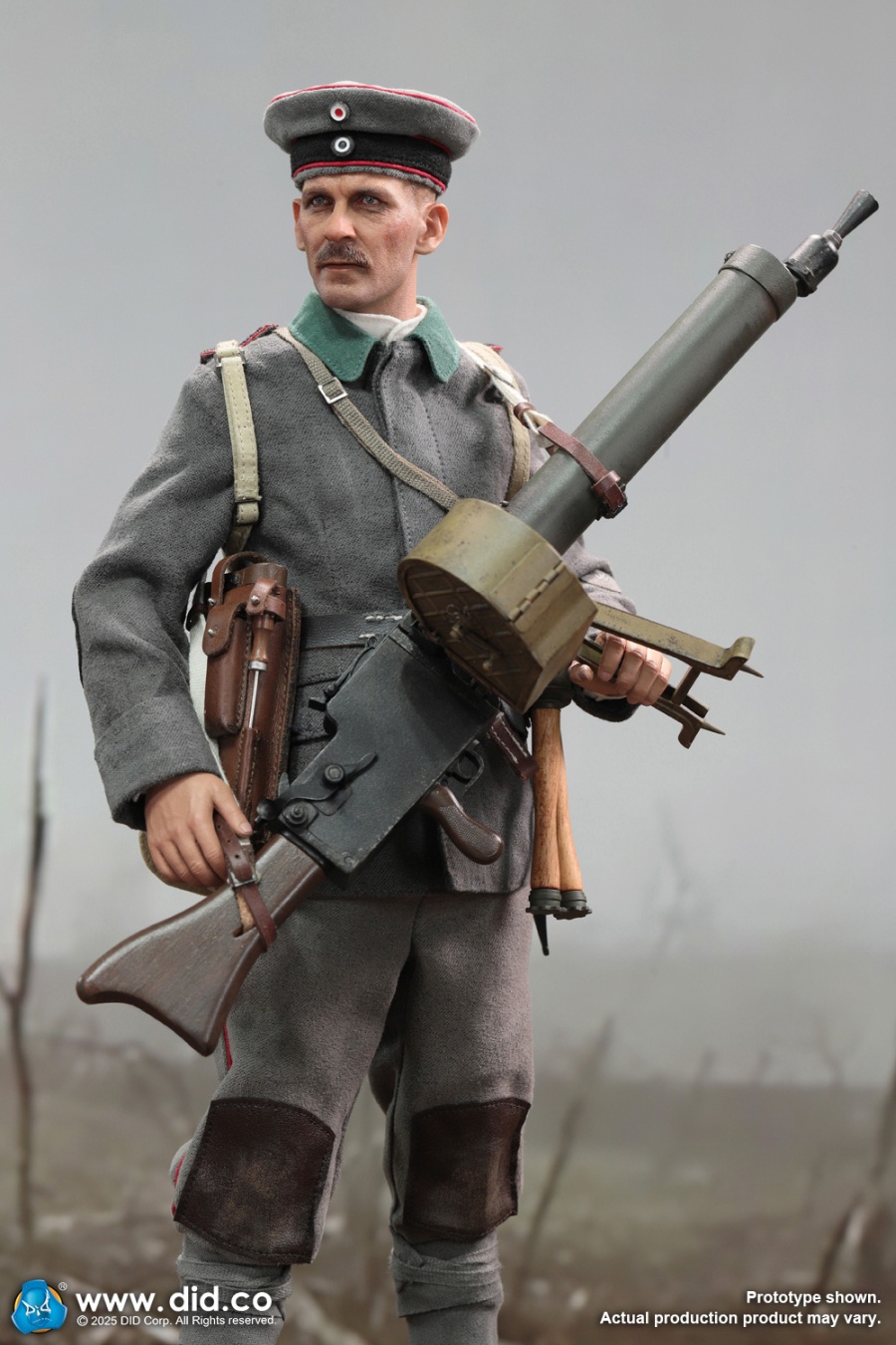 Arthur - WWI German MG08 Machine Gunner – in 1/6 scale Arthur - WWI German MG08 Machine Gunner – in 1/6 scale