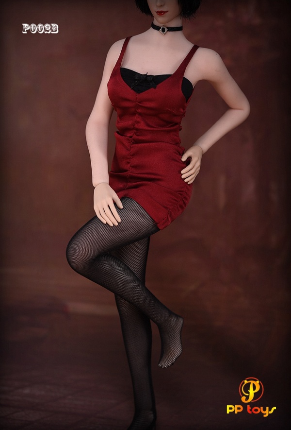 PPT-P002B-03 Female Agent Suit - red Version