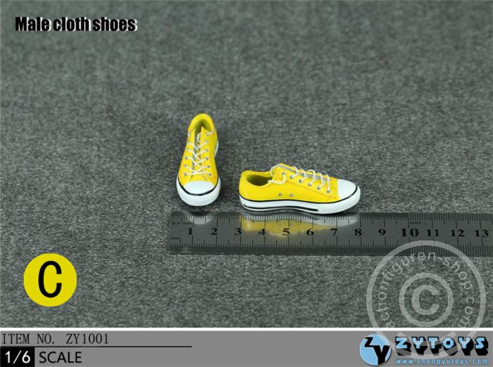 ZY1001C-02 Male Sneakers - yellow