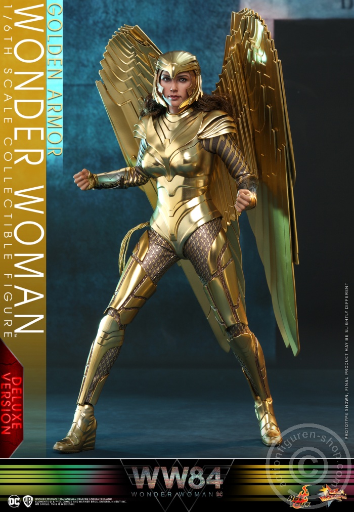 605412-06 Wonder Woman 1984 - Golden Armor Wonder Woman (Deluxe Version) - MMS578