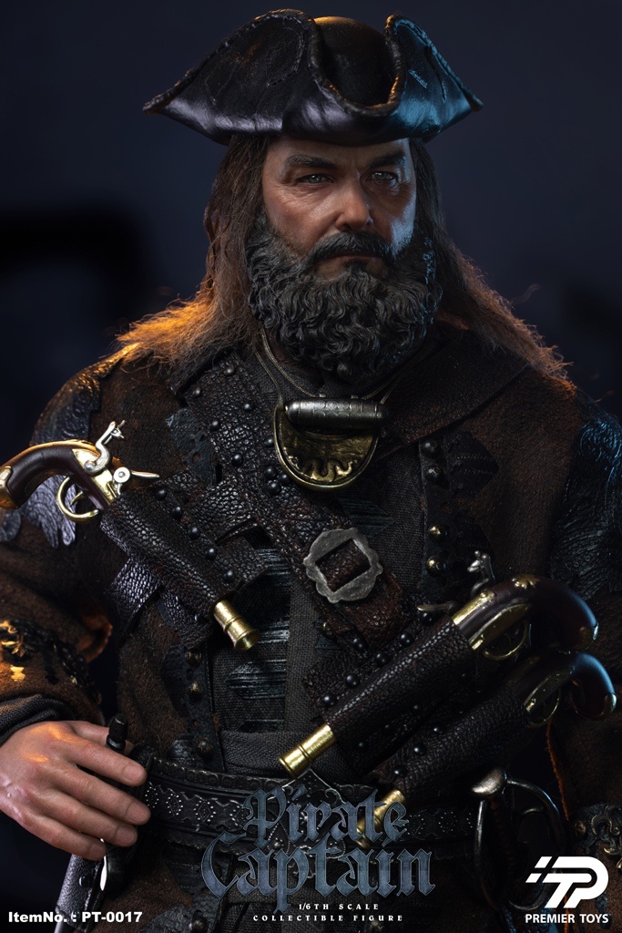 Pirate Captain - Blackbeard - Edward Teach-  in 1/6 scale