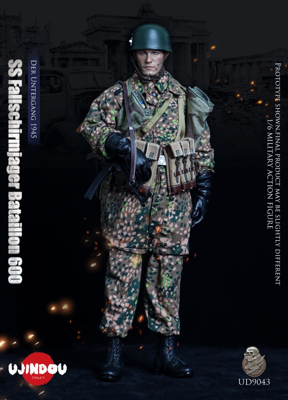 SS Fallschirmjager Bataillon 600 - Der Untergang 1945 - in 1/6 scale