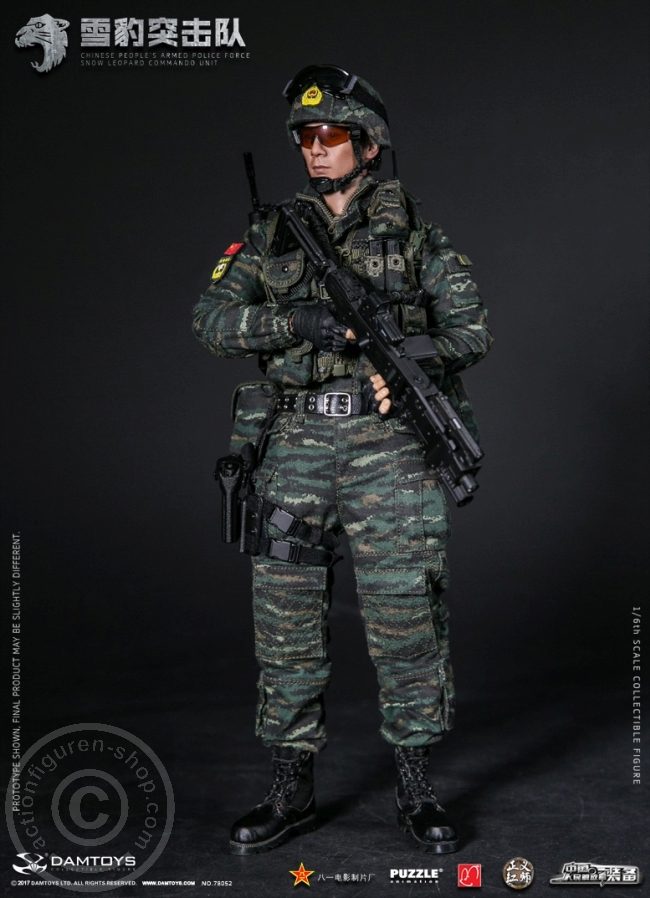 DA78052-02 China People Armed Police Force - Snow Leopard Commando Member