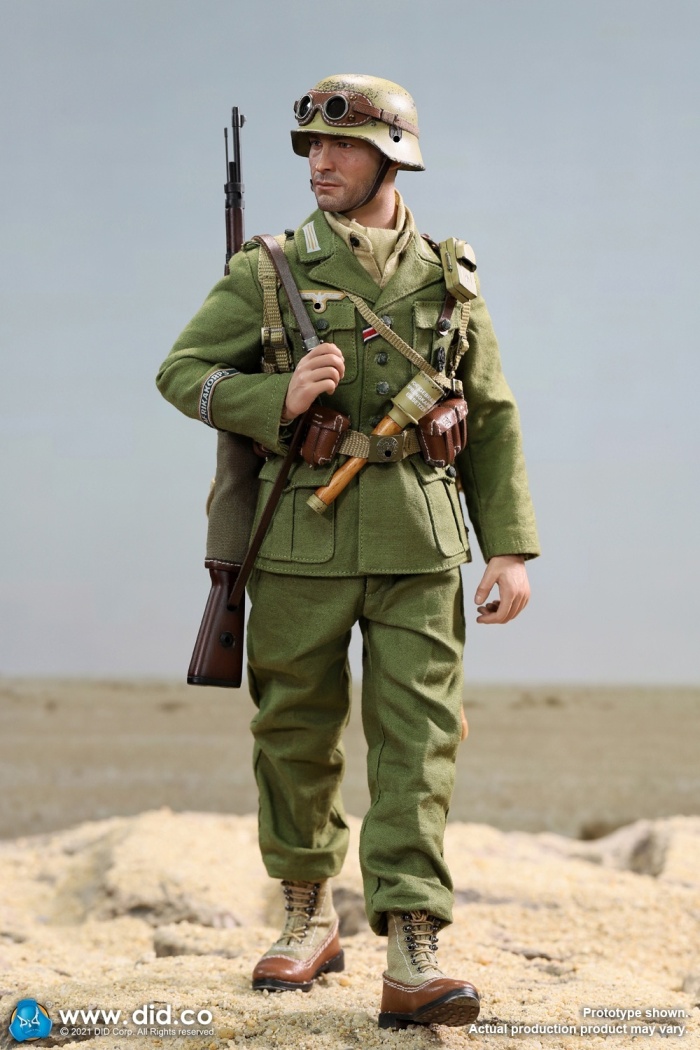 Burk - WWII German Afrika Korps Infantry Man