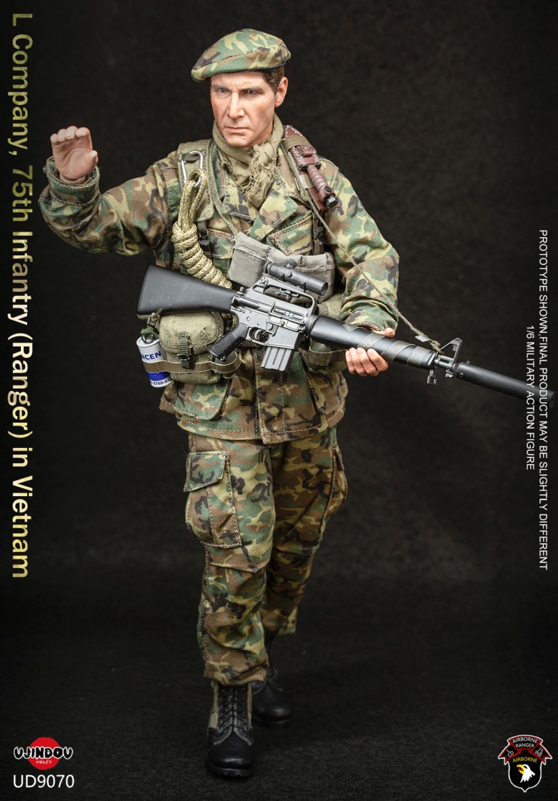 U.S. ARMY L Company - 75th Infantry (Ranger) in Vietnam - in 1/6 scale