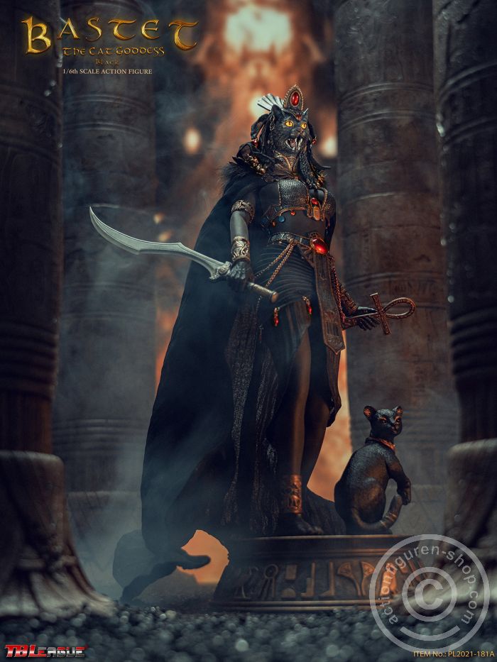 Bastet - The Cat Goddess - Black Version