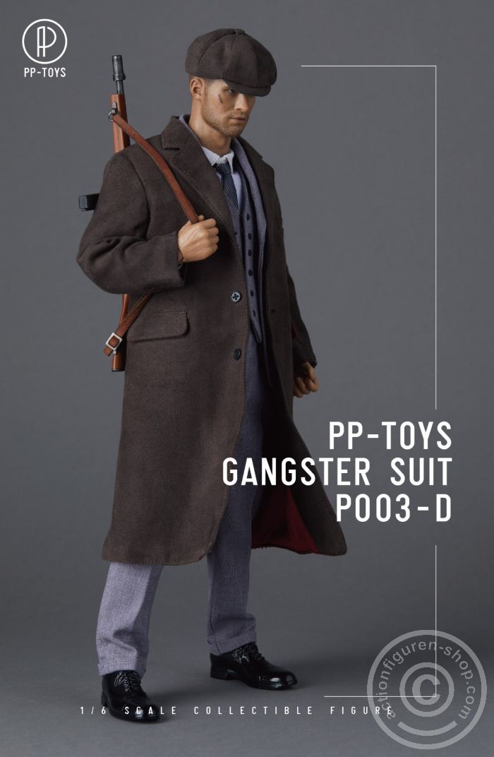 Gangster Suit - Peaky Blinders Set - light-blue