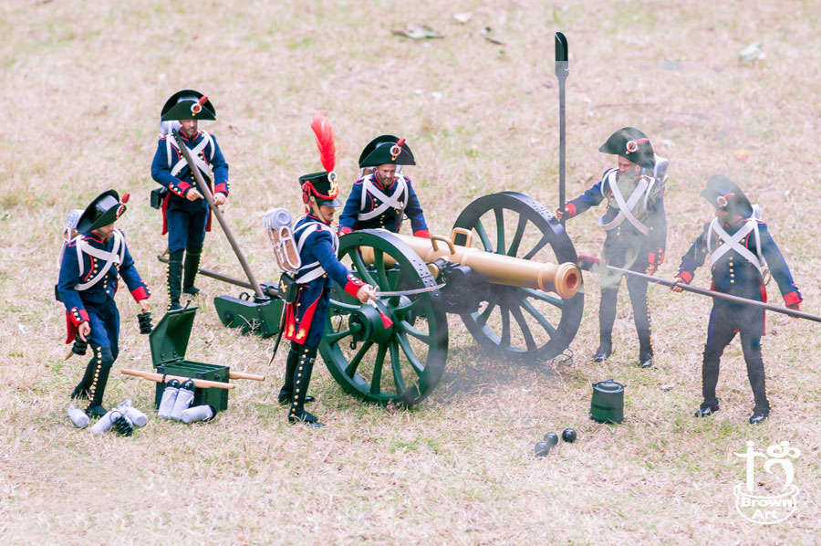 Napoleonic - French Field Artillery Gunner - DeLuxe Version