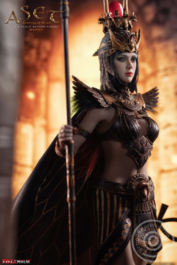 PL2021-185A-05 Aset Goddess of Magic - Black Version