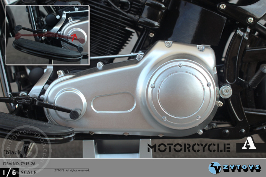 ZY1526-06 Motorcycle - Fatboy in 1:6 scale