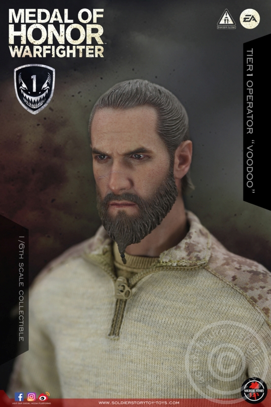 SST106-34 Medal Of Honor Navy SEAL Tier One - Operator "Voodoo"
