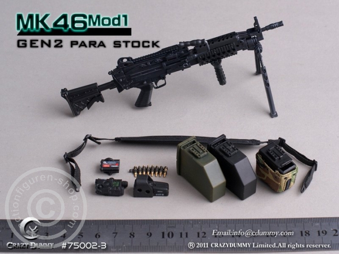 MK46MOD1-GEN2 para stock - black