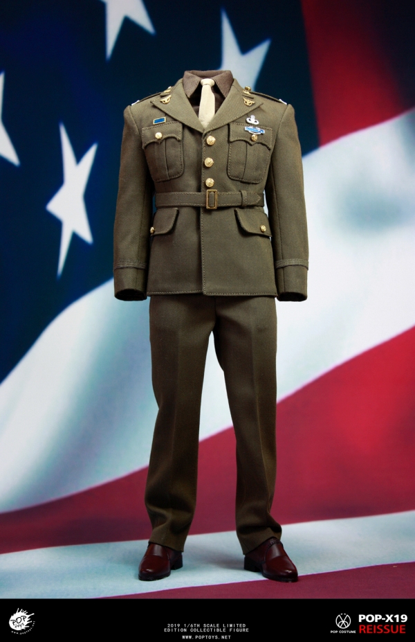 WWII Golden Ages Captain Uniform Suit