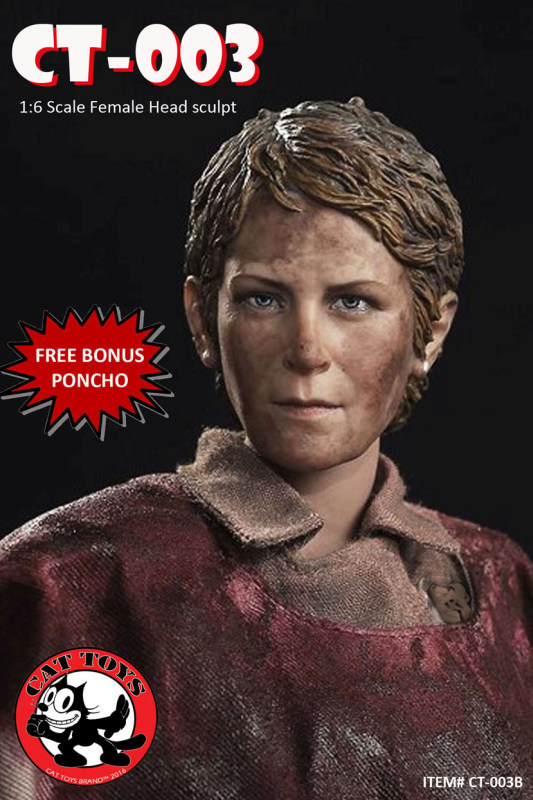 Carol - TWD - Bloody Version Head