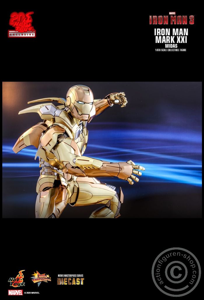 605993-14 Iron Man 3 - MARK XXI (Midas) - Exclusive - MMS586D36