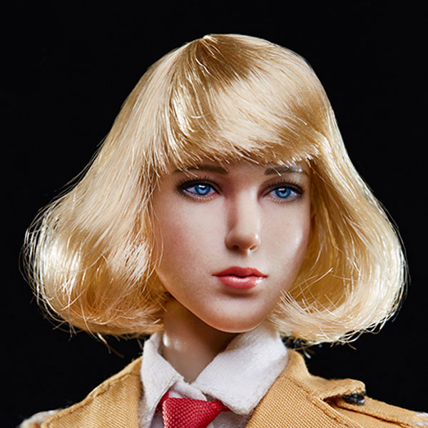 Female Head - blond Hair
