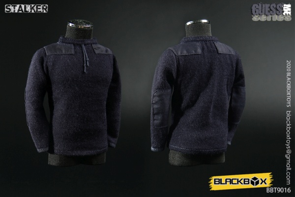 British Commando Army Sweater - blue/black