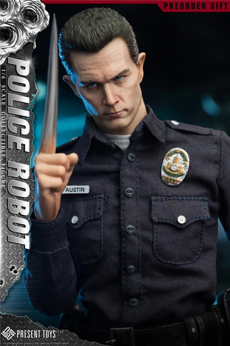 Police Robot - Terminator T-1000 - in 1/6 scale
