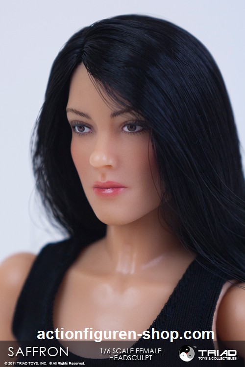 Saffron - Black Hair w/ Brown Eyes