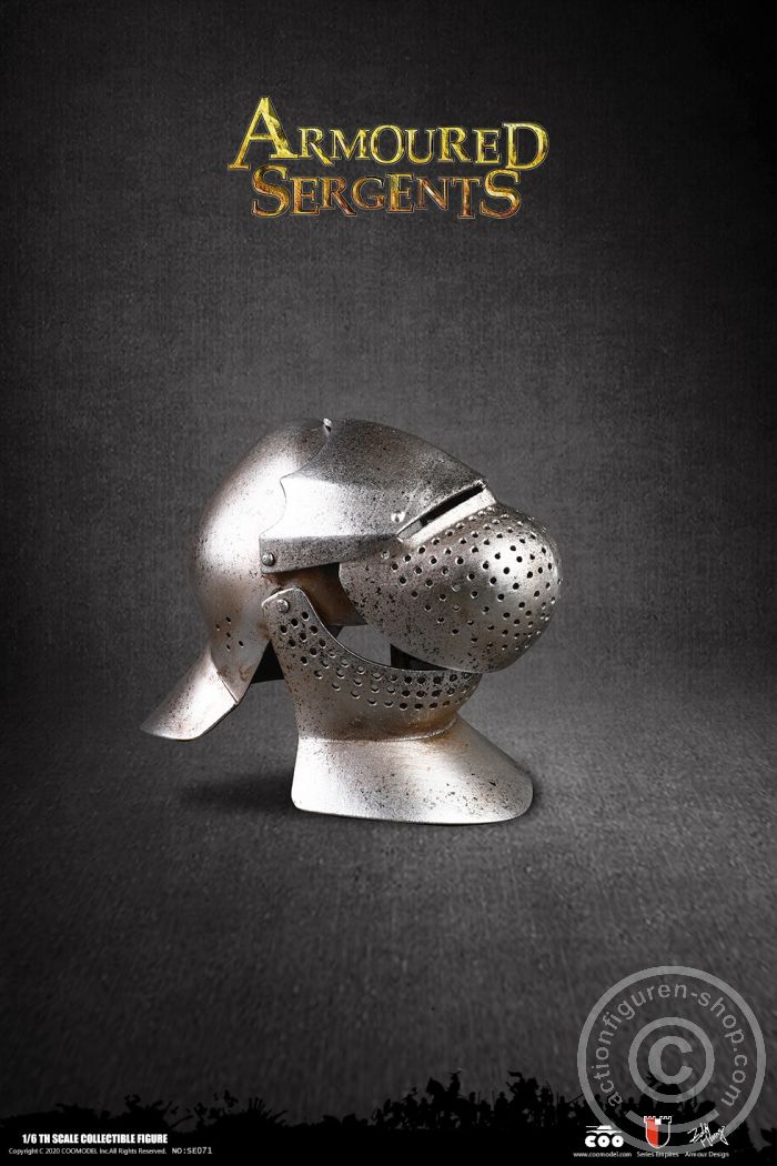 COO-SE071-05 Armored Sergent - Real Chain Armor Display Set