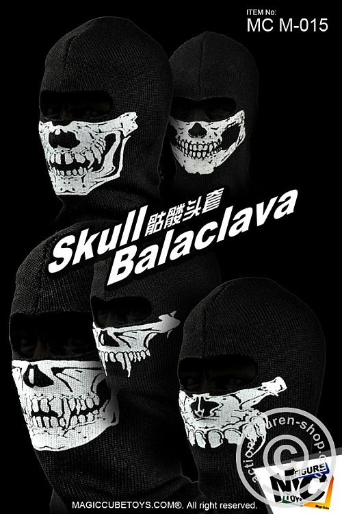 mcm015_01 Skull Balaclava - Styl E