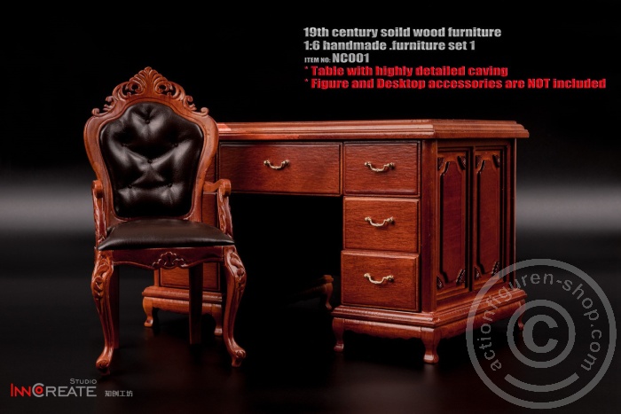 19th. Century Solid Wood Furniture Set