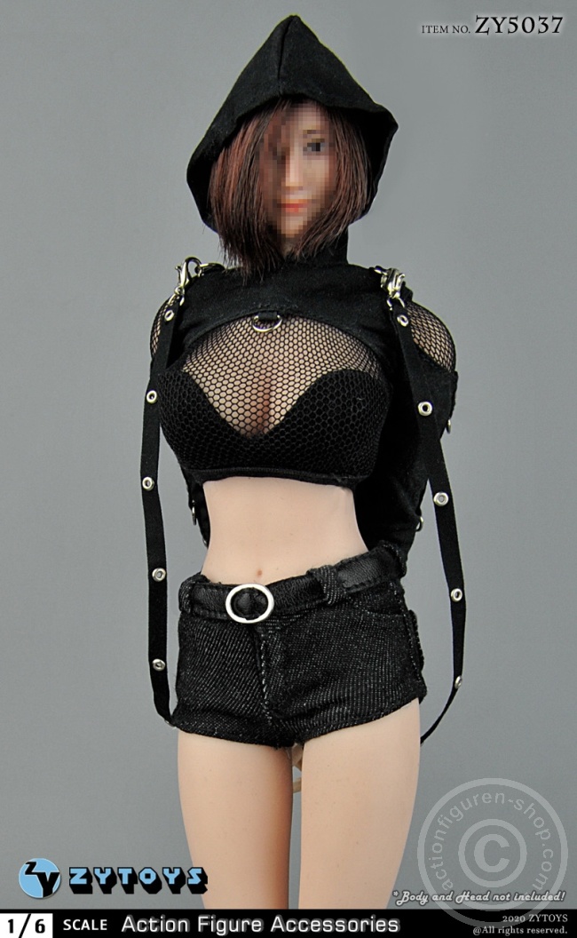 Female Sexy Hoody Cloth Set