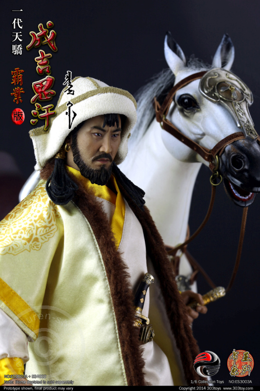 Dschingis Khan (Deluxe Version) mit Pferd
