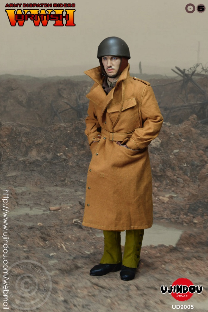 BBTUD9005-16 Dispatch Rider - WWII British Army