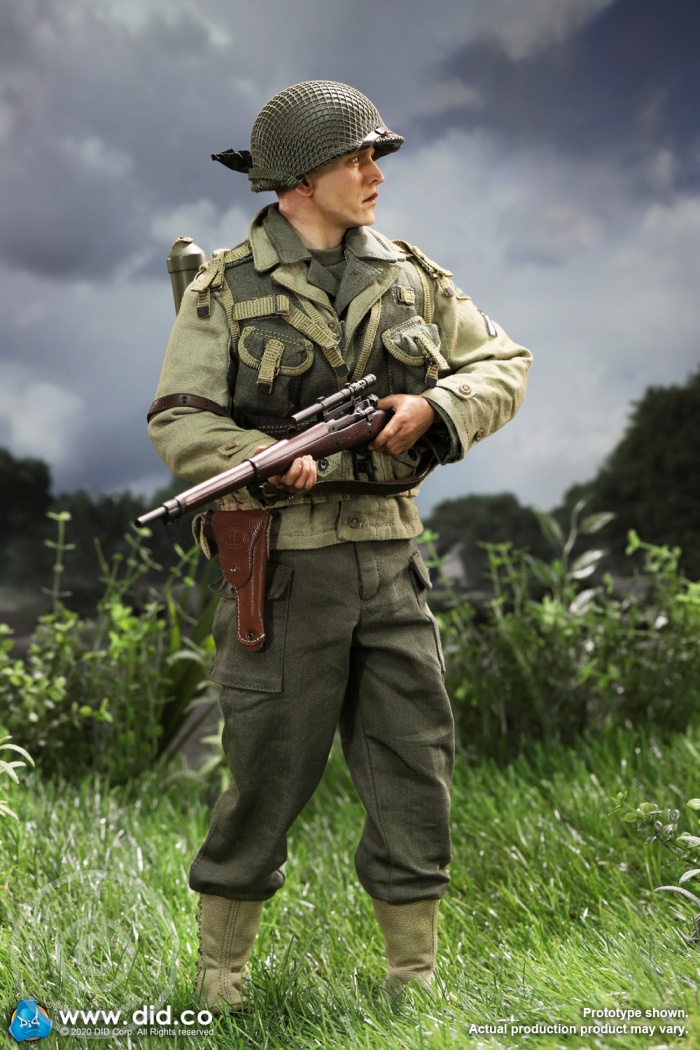 80144-27 Private Jackson - WWII US 2nd Ranger Battalion