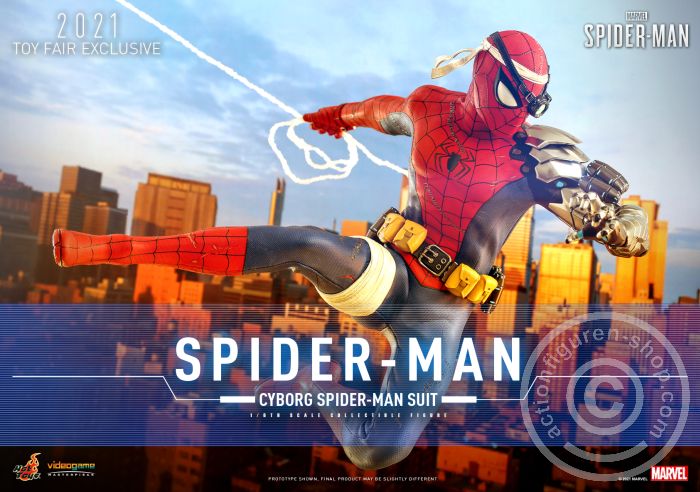 607881-19gGJESi3eirgq5 Marvel's Spider-Man - Spider-Man (Cyborg Spider-Man Suit) - Toy Fair Exclusive - VGM51
