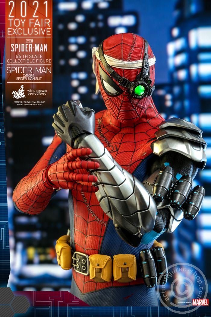 607881-08 Marvel's Spider-Man - Spider-Man (Cyborg Spider-Man Suit) - Toy Fair Exclusive - VGM51