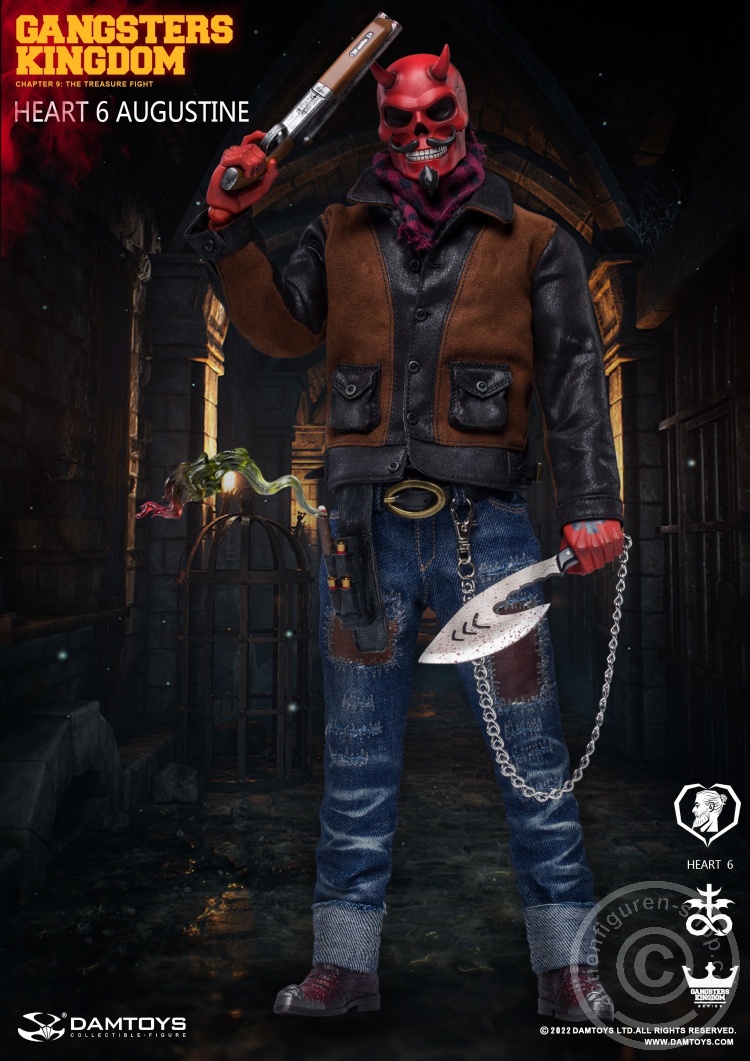 Gangsters Kingdom - HEARTS 6 - Red Skull + Body Set
