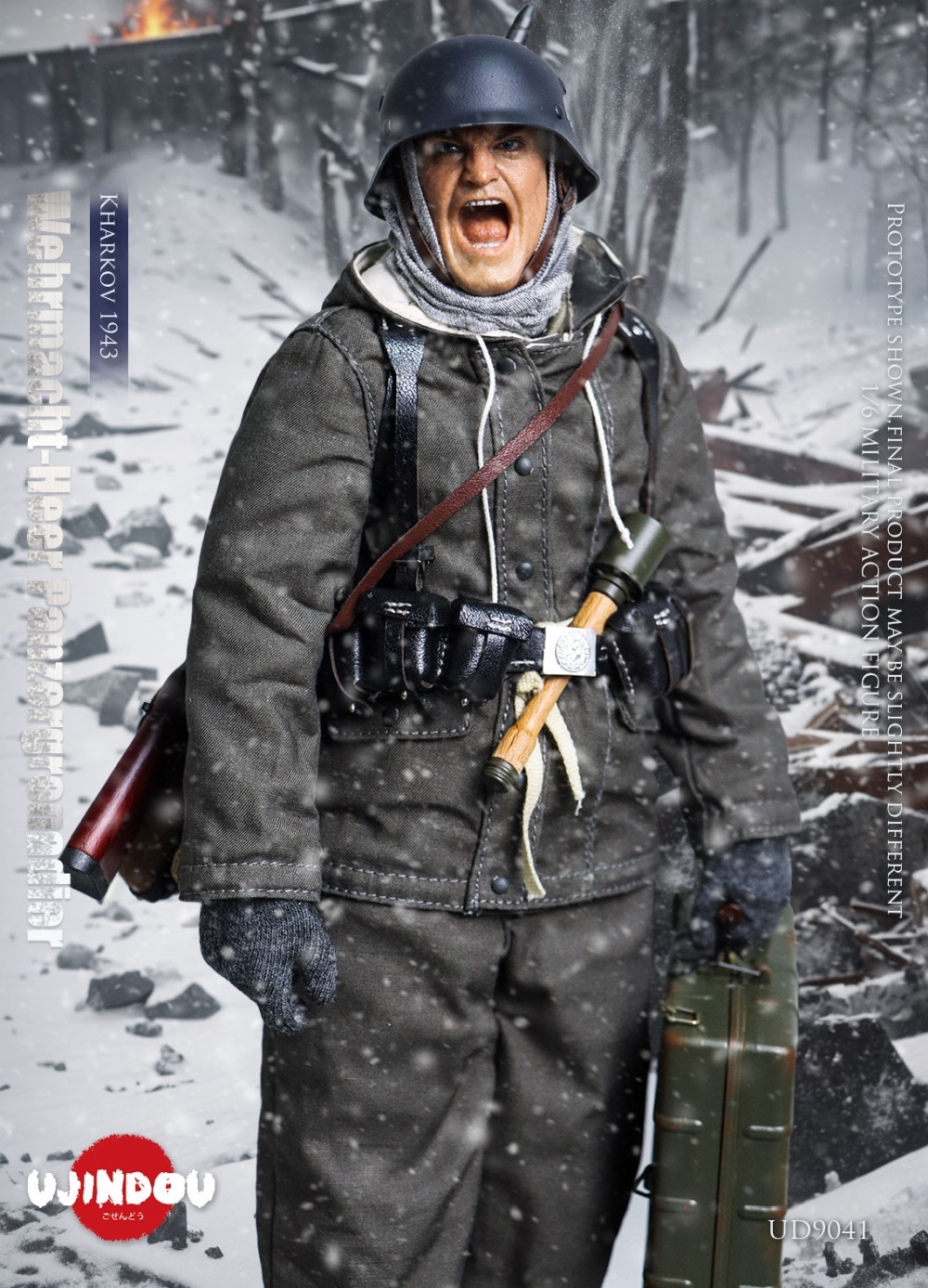 WWII Wehrmacht-Heer - Panzergrenadier - Kharkov 1943 - in 1/6 scale