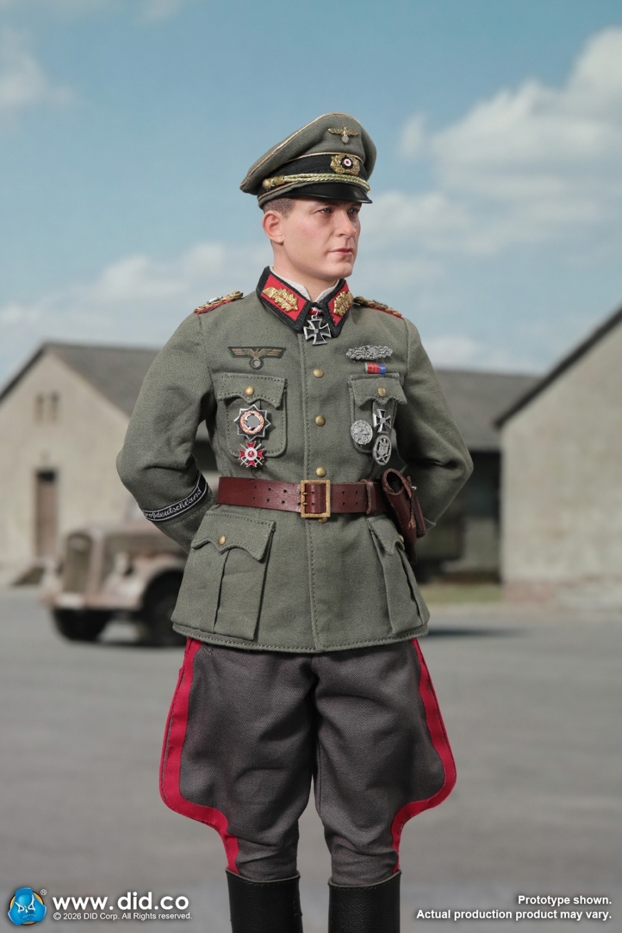 Otto Remer - WWII German Wehrmacht Officer - in 1/6 scale