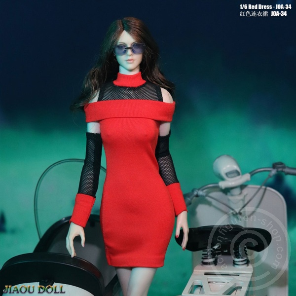 JOA-34-13 Red Dress