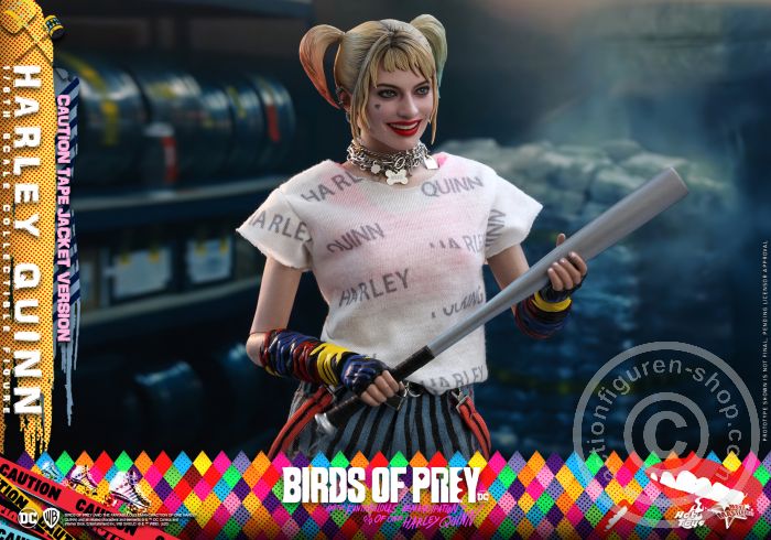 604750-14gscybkxNhd5IL Birds of Prey - Harley Quinn (Caution Tape Jacket Version) - MMS566